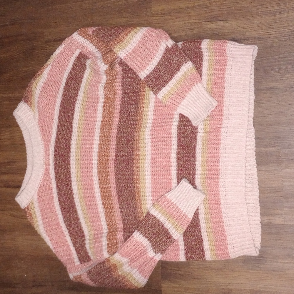 SO Pink Knit Sweater